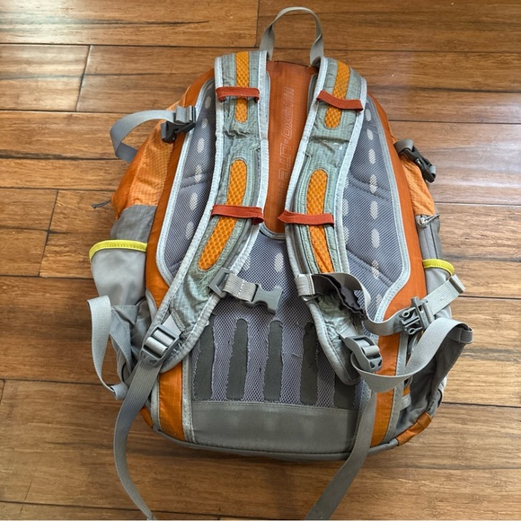 The North Face Angstrom 30 Backpack Blue Orange Gray  Camping Outdoor Hiking - Picture 11 of 16